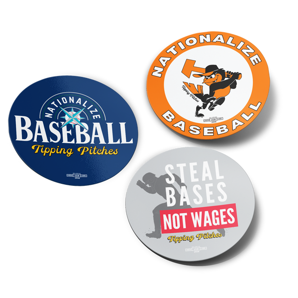 Nationalize Baseball Sticker Pack