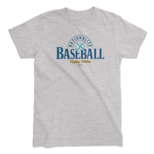 Load image into Gallery viewer, Nationalize Baseball T-Shirt ( Navy / Grey )
