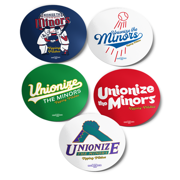 Unionize the Minors Sticker Pack
